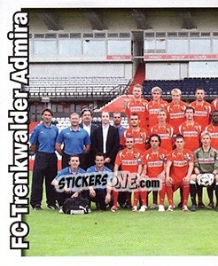 Cromo FC Trenkwalder Admira (Team) - Österreichische Fußball-Bundesliga 2008-2009 - Panini