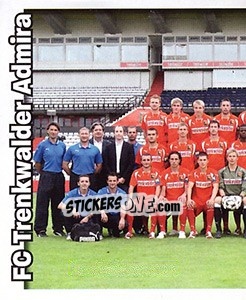 Sticker FC Trenkwalder Admira (Team) - Österreichische Fußball-Bundesliga 2008-2009 n. 304 - Panini