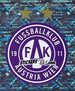 Sticker FK Austria Wien Amateure (Wappen) - Österreichische Fußball-Bundesliga 2008-2009 n. 307 - Panini
