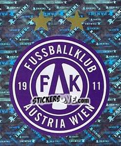 Cromo FK Austria Wien Amateure (Wappen) - Österreichische Fußball-Bundesliga 2008-2009 - Panini