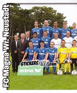 Cromo FC Magna Wr. Neustadt (Team) - Österreichische Fußball-Bundesliga 2008-2009 - Panini