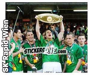 Sticker SK Rapid Wien - Österreichische Fußball-Bundesliga 2008-2009 n. 1 - Panini