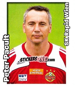 Cromo Peter Pacult - Österreichische Fußball-Bundesliga 2008-2009 - Panini