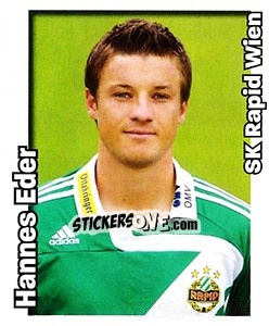 Figurina Hannes Eder - Österreichische Fußball-Bundesliga 2008-2009 n. 15 - Panini