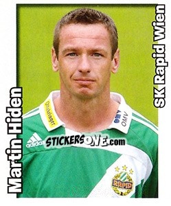 Sticker Martin Hiden - Österreichische Fußball-Bundesliga 2008-2009 n. 16 - Panini
