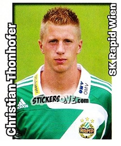 Figurina Christian Thonhofer - Österreichische Fußball-Bundesliga 2008-2009 n. 19 - Panini