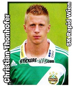 Sticker Christian Thonhofer - Österreichische Fußball-Bundesliga 2008-2009 - Panini