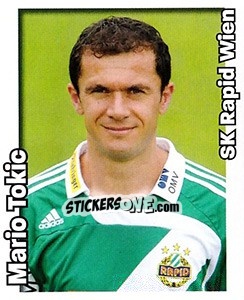 Cromo Mario Tokic - Österreichische Fußball-Bundesliga 2008-2009 - Panini