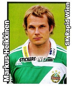 Cromo Markus Heikkinen - Österreichische Fußball-Bundesliga 2008-2009 - Panini