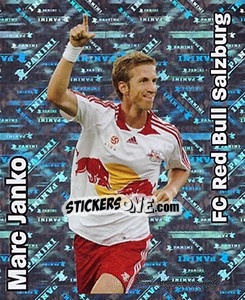 Sticker Marc Janko - Österreichische Fußball-Bundesliga 2008-2009 n. 37 - Panini