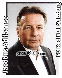 Sticker Jacobus Adriaanse - Österreichische Fußball-Bundesliga 2008-2009 n. 39 - Panini