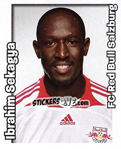 Sticker Ibrahim Sekagya - Österreichische Fußball-Bundesliga 2008-2009 - Panini