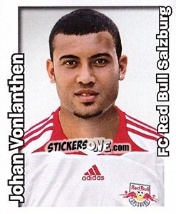 Sticker Johan Vonlanthen - Österreichische Fußball-Bundesliga 2008-2009 n. 53 - Panini