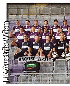 Sticker Mannschaft - Österreichische Fußball-Bundesliga 2008-2009 - Panini