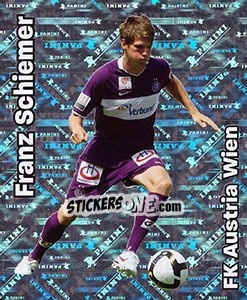 Cromo Franz Schiemer - Österreichische Fußball-Bundesliga 2008-2009 n. 64 - Panini