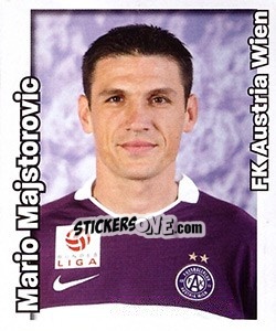 Sticker Mario Majstorovic - Österreichische Fußball-Bundesliga 2008-2009 - Panini