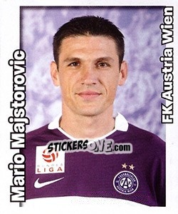 Figurina Mario Majstorovic - Österreichische Fußball-Bundesliga 2008-2009 n. 70 - Panini