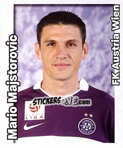 Cromo Mario Majstorovic - Österreichische Fußball-Bundesliga 2008-2009 - Panini