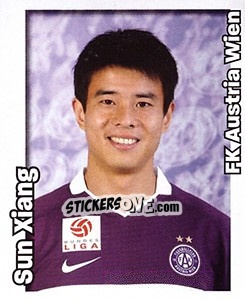 Sticker Sun Xiang - Österreichische Fußball-Bundesliga 2008-2009 - Panini