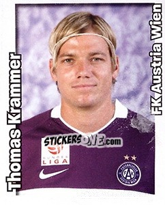 Sticker Thomas Krammer - Österreichische Fußball-Bundesliga 2008-2009 - Panini