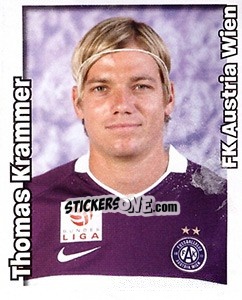 Sticker Thomas Krammer - Österreichische Fußball-Bundesliga 2008-2009 n. 78 - Panini