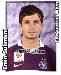 Sticker Emin Sulimani - Österreichische Fußball-Bundesliga 2008-2009 - Panini