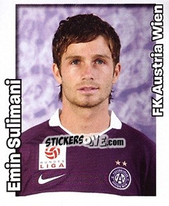 Cromo Emin Sulimani - Österreichische Fußball-Bundesliga 2008-2009 - Panini