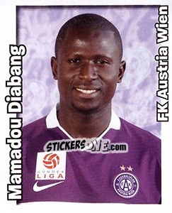 Cromo Mamadou Diabang - Österreichische Fußball-Bundesliga 2008-2009 n. 82 - Panini