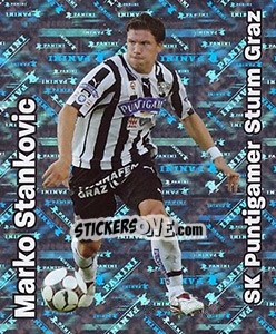 Sticker Marko Stankovic - Österreichische Fußball-Bundesliga 2008-2009 - Panini