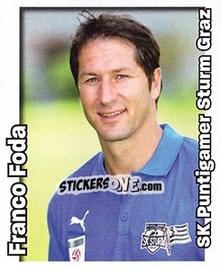 Sticker Franco Foda - Österreichische Fußball-Bundesliga 2008-2009 n. 93 - Panini