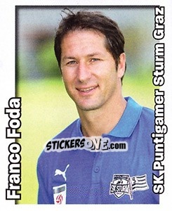 Sticker Franco Foda - Österreichische Fußball-Bundesliga 2008-2009 - Panini