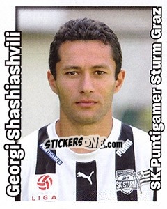 Figurina Georgi Shashiashvili - Österreichische Fußball-Bundesliga 2008-2009 n. 98 - Panini