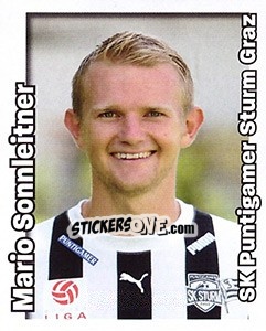 Sticker Mario Sonnleitner - Österreichische Fußball-Bundesliga 2008-2009 - Panini