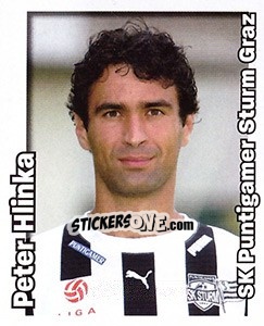 Sticker Peter Hlinka - Österreichische Fußball-Bundesliga 2008-2009 - Panini