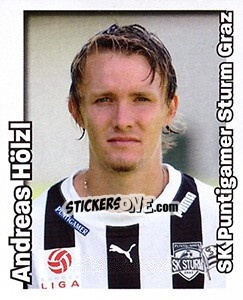 Figurina Andreas Holzl - Österreichische Fußball-Bundesliga 2008-2009 n. 102 - Panini