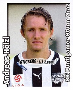 Cromo Andreas Holzl - Österreichische Fußball-Bundesliga 2008-2009 - Panini