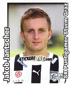 Figurina Jacob Jantscher - Österreichische Fußball-Bundesliga 2008-2009 n. 103 - Panini