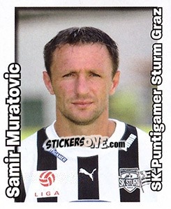 Cromo Samir Muratovic - Österreichische Fußball-Bundesliga 2008-2009 n. 106 - Panini