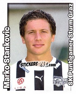 Figurina Marko Stankovic - Österreichische Fußball-Bundesliga 2008-2009 n. 107 - Panini