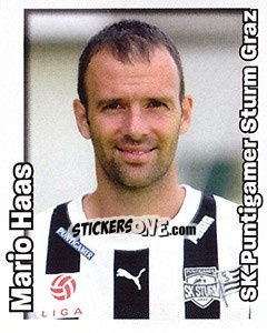 Figurina Mario Haas - Österreichische Fußball-Bundesliga 2008-2009 - Panini