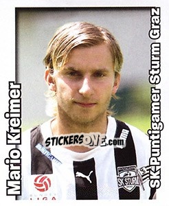 Figurina Mario Kreimer - Österreichische Fußball-Bundesliga 2008-2009 n. 110 - Panini