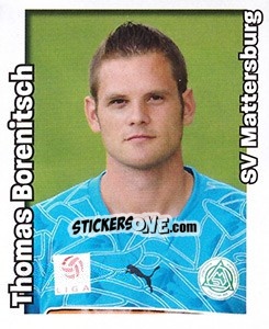 Sticker Thomas Borenitsch - Österreichische Fußball-Bundesliga 2008-2009 - Panini