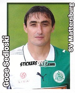 Cromo Goce Sedloski - Österreichische Fußball-Bundesliga 2008-2009 - Panini