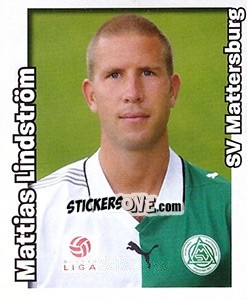 Sticker Matthias Lindstrom - Österreichische Fußball-Bundesliga 2008-2009 - Panini