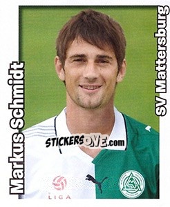 Figurina Markus Schmidt - Österreichische Fußball-Bundesliga 2008-2009 n. 133 - Panini