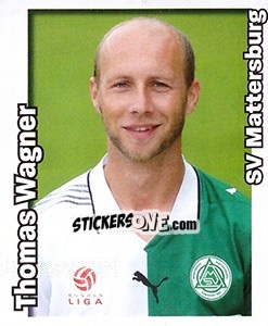 Sticker Thomas Wagner - Österreichische Fußball-Bundesliga 2008-2009 - Panini