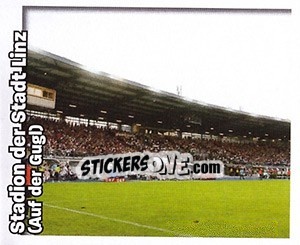 Sticker Stadion der Stadt Linz - Österreichische Fußball-Bundesliga 2008-2009 - Panini