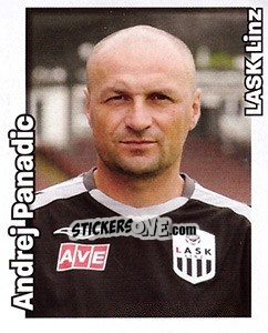 Cromo Andrej Panadic - Österreichische Fußball-Bundesliga 2008-2009 - Panini