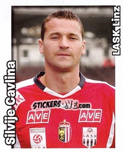 Sticker Silvije Cavlina - Österreichische Fußball-Bundesliga 2008-2009 n. 148 - Panini