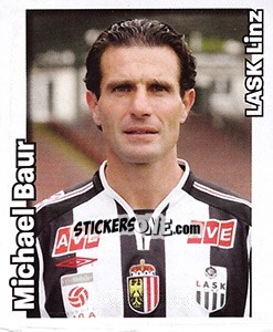 Sticker Michael Baur - Österreichische Fußball-Bundesliga 2008-2009 n. 149 - Panini